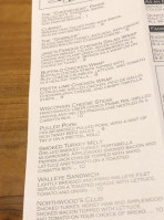 Jake's Northwoods And Banquet Facility menu