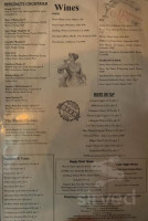 Shaw's Tavern menu
