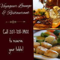 Voyageur Lounge food