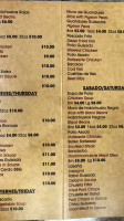 Sazon Dominicano menu