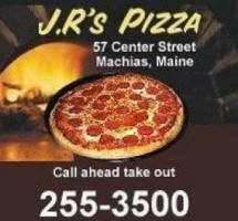 Jr's Pizza, Machias, Maine food