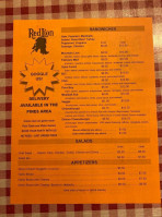 Red Lion Pizza food