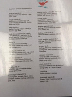 Mill Creek Cafe menu