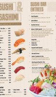 Hayashi Sushi menu
