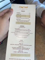 Morsel menu