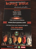 Kurry Zone food