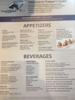 Trapper's Sushi Co. Puyallup menu