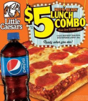 Little Caesars Pizza food