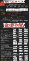 Italian Village Pizza Ridge Road menu