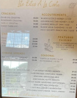 Penns Woods Winery menu