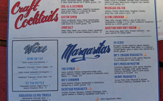 Doc's Motorworks Grill menu