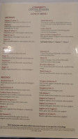 Cantina Italiana menu