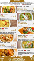 Thai Golden Bowl menu