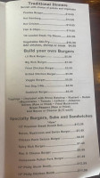 Big Ricks Burgers Wings menu