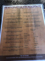 The Tap House menu