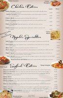 Napoli's Haymarket menu