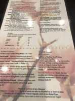 Anshu Asian Cafe menu