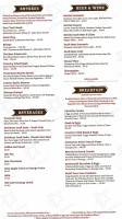 Ribbonwood Grill menu