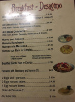 La Fogata Restaurant menu