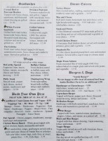Mccarthys Pub menu
