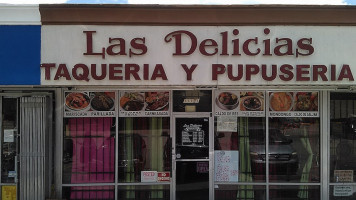Las Delicias Taqueria Y Pupuseria outside