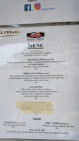 Meatza Wagon menu