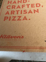 Klavon's Pizzeria Pub inside