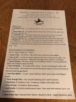 Iron Plow Vineyards menu