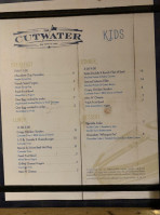 The Cutwater On Payette Lake menu