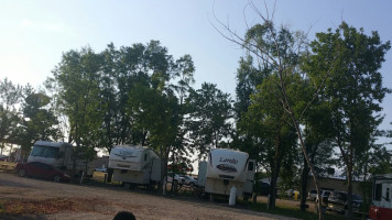 The Place Rv Park outside