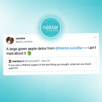 Nekter Juice inside