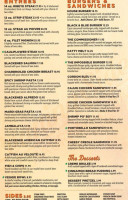 Leaning Side Restaurant And Bar menu