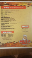 Joe-b-q Bbq menu