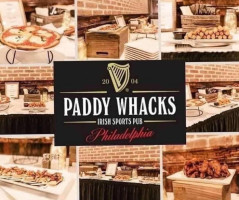 Paddy Whacks Irish Sports Pub food