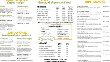 2941 Street Food Bloomfield Hills menu