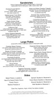 Copperbarn Coffeebar Eatery menu
