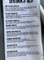 The Crazy Cucumber 352 Eatery And menu