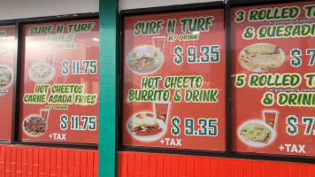 Filiberto's Mexican Food menu