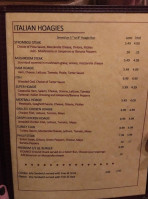 Pasquale's menu