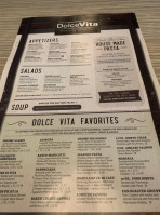 Dolce Vita Italian Bistro And Pizzeria menu