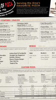 House Of Pizza Sartell menu