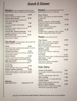 Troy's Pizza Outdoor Cafe menu