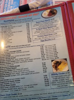 Essex Diner menu