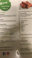 Riverside Grill menu