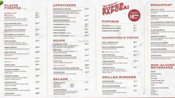 Spencerville Deli menu