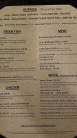 The Little Bar Restaurant Of Marine City, Mi menu