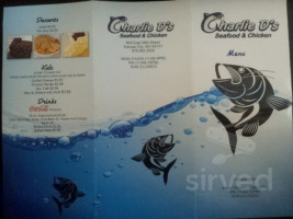 Charlie D's Seafood And Chicken menu