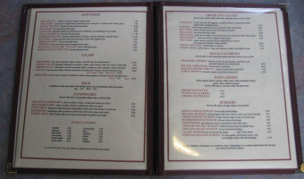 Mykonos Greek menu