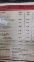 La Piazza Express menu