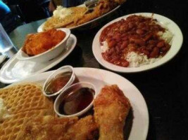 Chicago's Home of Chicken & Waffles food